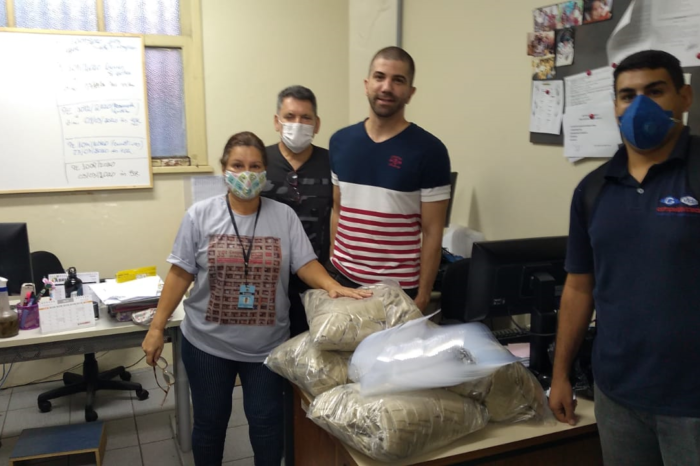 HUGG recebe da Adunirio doação de equipamentos de proteção