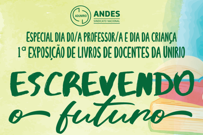 1ª Exposição de livros de docentes da Unirio
